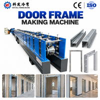 Machine de formage à rouleaux pour cadres de portes, machine à fabriquer les cadres de portes et fenêtres en acier/machine à fabriquer les cadres de portes de garage