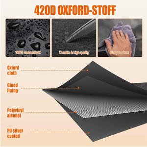 Housse de protection pour toit de voiture de haute qualité en Oxford 420D imperméable, protection contre toutes les intempéries, demi-housse de voiture - Product Image 2