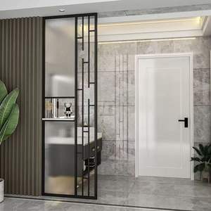 Soluzioni di Privacy funzionale moderno divisorio in acciaio inox per ambienti di vita contemporanei - Product Image 3