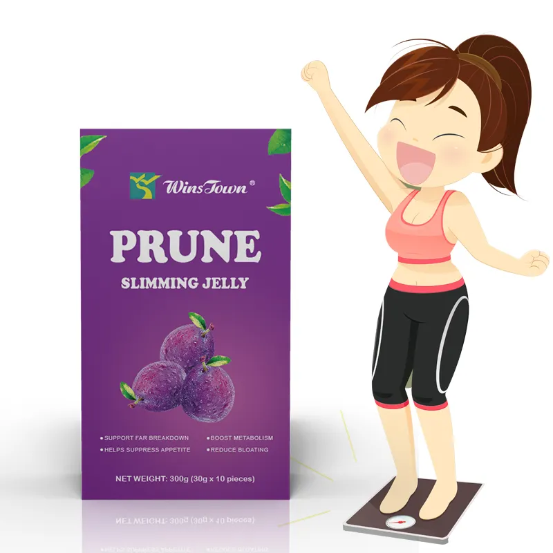 Slimming Jelly Fruit flavors customized Prune slim Jelly Weight loss 10 bags of fruit jelly Health Supplement