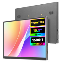 Moniteur portable de jeu SIBOLAN 10,5 pouces IPS LED, interface Type-C, haut-parleur intégré, résolution 1920x1280, 60 Hz, pour ordinateur portable mobile