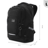 Sac à dos de voyage multifonctionnel, sacs à dos urbains pour ordinateur portable, sacs d'école pour garçons, étudiants du lycée avec plusieurs poches