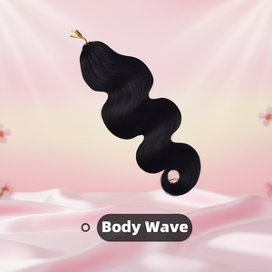 Extensiones de Cabello Humano Remy Brasileño Rizado Pre-Enlazado Rumoon para Crochet, Trenzas Sin Nudos, Paquetes de 100g - Product Image 1