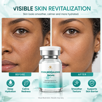 Sérum Visage Revitalisant PDRN 5ml avec Complexe Peptidique Matriciel Hyaluronate 3D pour une Hydratation et un Lissage Quotidiens des Soins du Visage