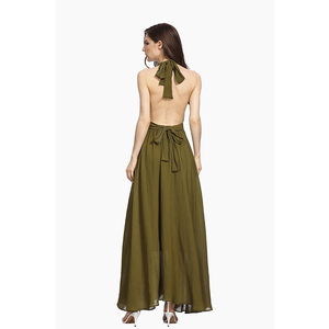 Été nouvelle robe avec un col plongeant cravate Femmes Robe - Product Image 6