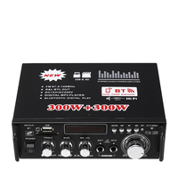 Équipement de production de musique VA-GF600 Mini petit amplificateur de puissance haut-parleur carte d'amplificateur de puissance U radio DC 12V 220V amplificateur de puissance