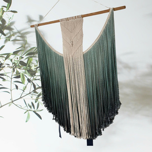 Modern Style Interior Decorative Items Macrame Hanging <b>Wall</b> Art <b>Decor</b> for <b>Nursery</b> Bedroom Shelves - Product Image 3