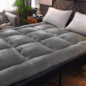 ODM OEM Tùy Chỉnh Kích Thước Logo Chống-Trượt Thảm Sàn Nệm Dày Hơn Cừu Nhung Giường Nệm Pad - Product Image 4