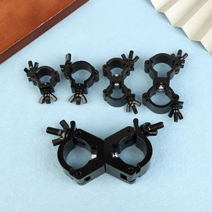 Customized Professional Aluminum Stage Hook 2 Inch Trussing <b>Clamp</b> Black/Silver Stage Accessories for Moving Head - Product Image 5