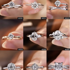 Huazhong Gem Wholesale Igi Certified 14k 18k Solid Gold Cvd HPHT Lab Grown <b>Diamond</b> <b>Rings</b> Engagement <b>Ring</b> Jewelry for Women - Product Image 6