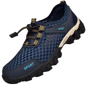 <span class=keywords><strong>Chaussures</strong></span> de randonnée et de pêche pour hommes, légères, avec empeigne en maille souple, pour le printemps, l'été et l'automne - Product Image 1