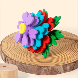 Bâton anti-stress en bois en spirale personnalisable de qualité supérieure, artisanat exceptionnel, compagnon de relaxation universel pour les enfants - Product Image 3