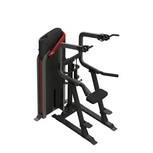 Best Price Assisted Chin Dip Machine Dual Function Strength Fitness Equipment Parallel Bars WIth Weight Stack
