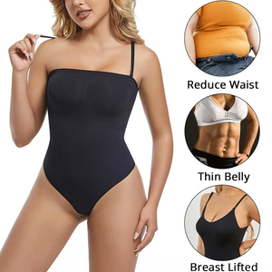 <span class=keywords><strong>Combinaison</strong></span> pour femme, vêtements de maintien, contrôle du ventre, rehausseur de fesses, body sculptant, lisse, invisible <span class=keywords><strong>sous</strong></span> les vêtements, <span class=keywords><strong>sous</strong></span>-vêtements amincissants, <span class=keywords><strong>combinaison</strong></span> à col bas - Product Image 2