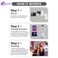 Machine photographique automatisée Magic Glambot Robotic Arm Camera Glambot Robot Arm Photo Booth