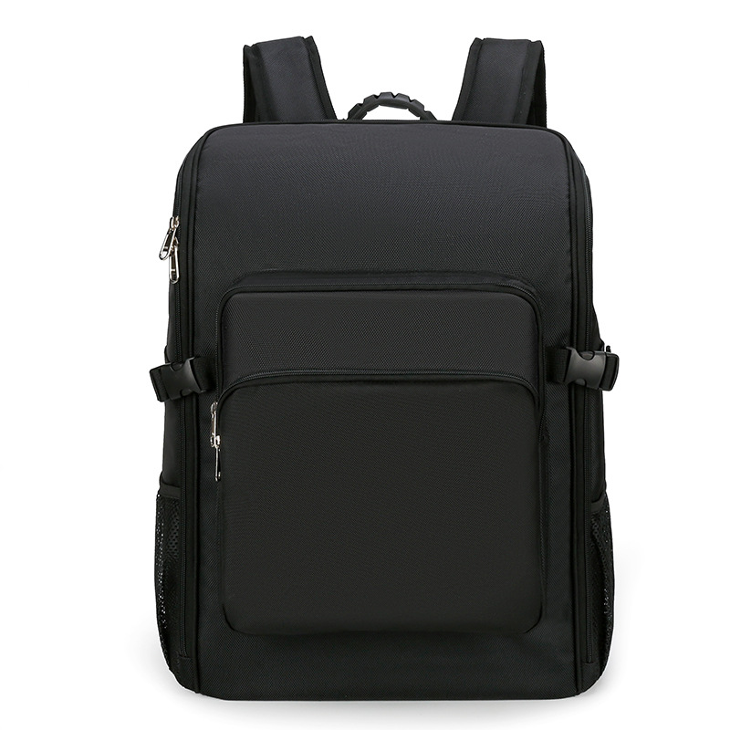 Medium black double pocket - 45*32*19cm