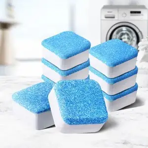 Custom Logo Washing Machine Cleaner Descaler Effervescent Tablets For Washing Machine