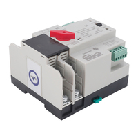 Commutateur de transfert automatique Q3-125X 3P PC Rail DIN pour onduleur solaire photovoltaïque ATS, interrupteur intelligent double alimentation 125A certifié CE 10kA