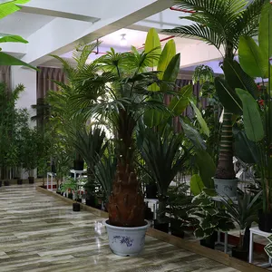 2ft 3ft 4ft 5ft 6ft 7ft 8ft 10ft Plastic Tree Large Cheap Vintage Natural Artificial Plants Palm Tree For Home Hotel Office Use