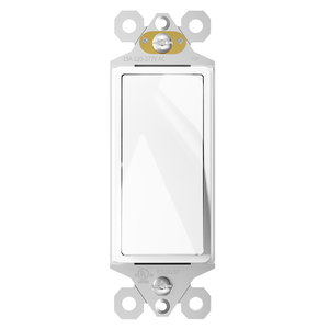 Fahint bóng kết thúc phòng tốt nhất hiện đại chuyển đổi ánh sáng duy nhất cách thanh lịch 120V chuyển đổi thay thế LED Rocker chuyển đổi bên ngoài phòng tắm - Product Image 1