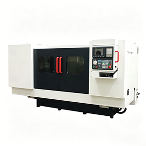 เครื่องกลึงซีเอ็นซีรุ่น YH42A ระดับมืออาชีพ พร้อมระบบ SYNTEC, เครื่องกลึงโลหะอัตโนมัติแบบสองแกนหมุน สำหรับการแปรรูปชิ้นส่วนเพลาท้ายมอเตอร์พลังงานใหม่ - Product Image 1