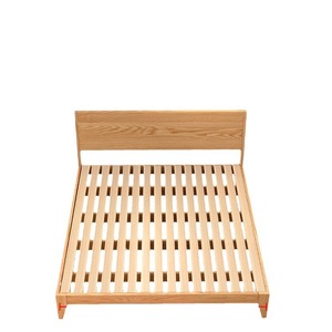 Solid Wood Slatted <b>Bed</b> Frame With Moisture Proof Tatami <b>Pads</b> Thickened Support Structure For Adults And Elderly - Product Image 1