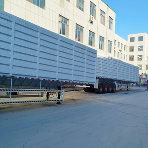 Hot Selling Best Price Fengniao Shandong Tri-Axle 53ft Enclosed Van Box Semi <b>Trailer</b> with 1-2 Ton Payload - Product Image 2