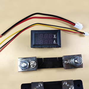 Vôn Kế Ampe Kế Đỏ + Xanh LED Amp 100V 100A Kép Kỹ Thuật Số Vôn Kế Bảng Điều Khiển Vôn Kế 7 Đoạn - Product Image 2