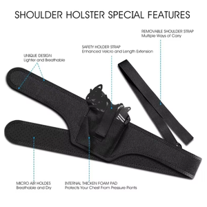 Vendita calda regolabile in Nylon tattico fondina per spalle e personalizzazione cover per borse sportive - Product Image 4