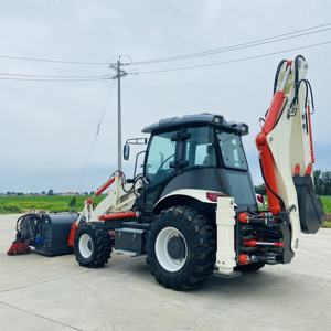 YAWEH 388 العلامة التجارية Retroexcavadora آلات تحريك الأتربة backexcavator محمل 3CX 4CX 3DX 2.5 طن لودر للبيع - Product Image 3