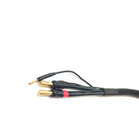 Câble de charge équilibré 2S XT60 12AWG en silicone noir 400MM