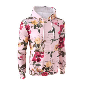 Unique Design Winter <b>Men's</b> Sublimation <b>Hoodies</b> Plus Size Quick Dry <b>Fleece</b> Polyester Cotton Customizable - Product Image 1