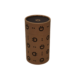 Boîte d'emballage de tube de papier kraft personnalisé de haute qualité emboutissage de disparition impression matériaux recyclés 105dia X190mm emballage ensoleillé - Product Image 1