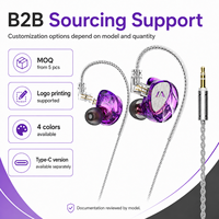 Écouteurs intra-auriculaires filaires détachables avec câble, casque de jeu dynamique 3,5 mm avec micro pour audiophiles et monitoring de scène