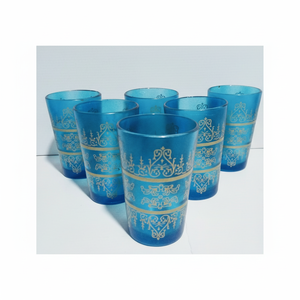 Vaso de té de estilo marroquí, accesorio elegante para juego de café y té - Product Image 1