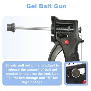 Pistolet applicateur de gel multi-doses en plastique pour le contrôle des nuisibles – Appât en gel pour une lutte efficace contre les insectes et les rongeurs - Product Image 3