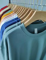 T-shirt unisexe vierge de haute qualité T-shirt biologique promotionnel t-shirts avec logo personnalisé et étiquette personnalisée chemises pour hommes décontractées