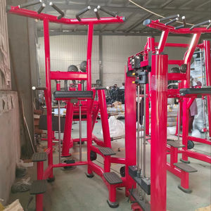 Équipement de musculation, machines à charge par broche, entraînement des pectoraux et des épaules, traction assistée, machine à dips, machine à tractions - Product Image 1