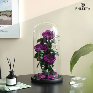 Cúpula <span class=keywords><strong>de</strong></span> Cristal Big Prince, Regalo Creativo para el Día <span class=keywords><strong>de</strong></span> la Madre y San Valentín, Decoración para el Hogar, Rosa Preservada al por Mayor - Product Image 4