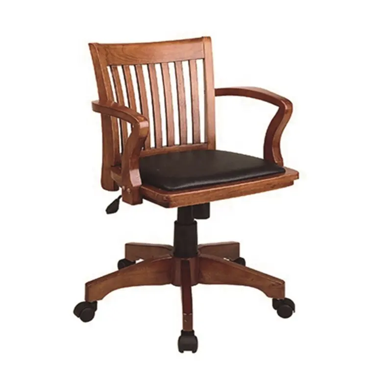 Lüks masif ağaç döner sandalye özel renk ve koltuk antika sandalye