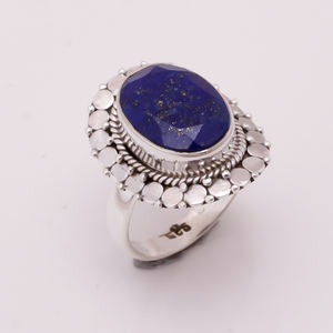 Bague en argent sterling 925 avec pierres précieuses, design unique, tanzanite naturelle, élégante, classique pour mariage, bijoux en argent fin - Product Image 4