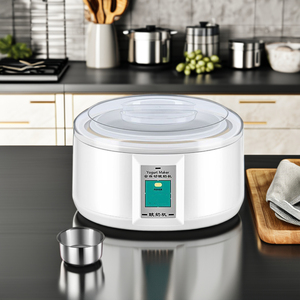 <span class=keywords><strong>Yaourtière</strong></span> électrique 1.5L avec 6 tasses de yaourt en plastique fermenteur automatique <span class=keywords><strong>multifonction</strong></span> usage domestique <span class=keywords><strong>yaourtière</strong></span> machine - Product Image 1