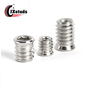 사용자 정의 304 스테인레스 스틸 가구 슬리브 너트 육각 소켓 내부 외부 치아 외부 접시 머리 나사 - Product Image 4