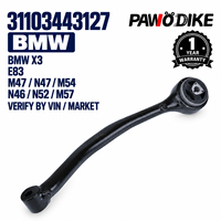 OE 31103443127 Rakitan Lengan Kontrol As Roda Bawah Depan Otomotif untuk BMW X3 E83 Sistem Suspensi Depan Kendaraan