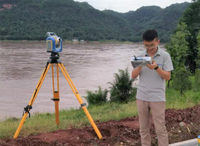Trimble SX12 Gps Base penerima genggam, perlengkapan survei tanah penerima Gps tipe kamera presisi tinggi pemindai 3d