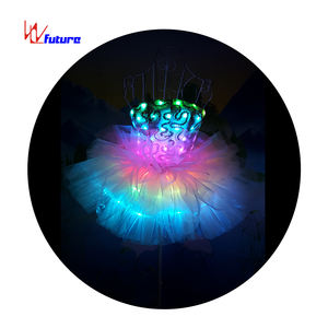 Robes LED en soie pour femmes compatibles DMX 512 pour spectacles événements de danse soirées de bal-vente directe d'usine - Product Image 1
