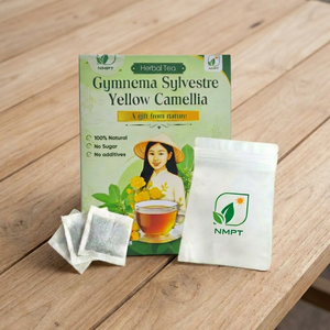 Premium Vietnamese Herbal <b>Tea</b> Gymnema Sylvestre and Yellow Camellia Cold-Dried Process <b>Tea</b> Bags for Overall Vitality Bulk Supply - Product Image 1