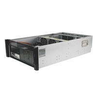 Boîtier de serveur Rack 8 10 Gpu Plate-forme de serveur AI PCIe 4.0 en option 4 + 1 CRPS 800W