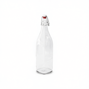 Bocal de conservation en verre Bottle Swing 1L avec couvercle à pince pour usage en cuisine - Product Image 2
