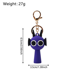 Vente <span class=keywords><strong>en</strong></span> gros Sprunki Rhythm Box Porte-clés 3D Porte-clés pendentif poupée figurine mignonne <span class=keywords><strong>en</strong></span> PVC - Product Image 5